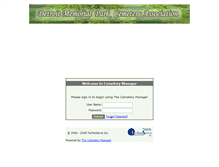 Tablet Screenshot of cm.detroitmemorialpark.com